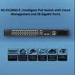 RG-ES228GS-P : 28-Port Gigabit Cloud-Managed PoE+ Switch for Advanced CCTV and Security Networks