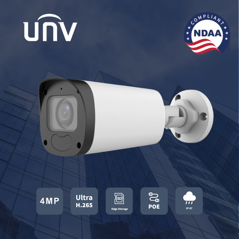 SC-2643F-IGZ : 4MP VF Vandal-Resistant Network IR Bullet Camera