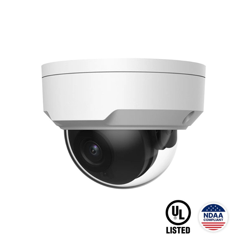 SC-3142-IGS-F28 – 4MP NDAA-Compliant Vandal-Resistant Dome Camera