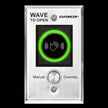SD-927PKC-NEVQ, IR Wave-to-Open Request-to-Exit Sensor, Touchless Activation, Manual Override Button