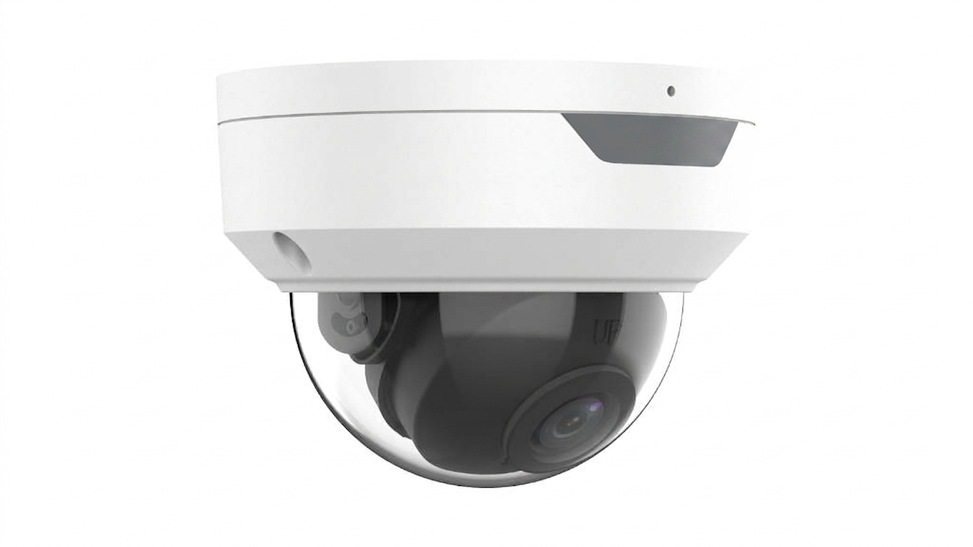 UAC-D128-ADF28MS, 8 MP LightHunter Fixed Dome Camera, TVI/CVI/AHD/CVBS, Built-in Mic, 3D DNR, IP67