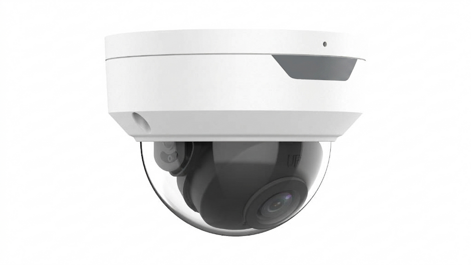 UAC-D128-ADF28MS, 8 MP LightHunter Fixed Dome Camera, TVI/CVI/AHD/CVBS, Built-in Mic, 3D DNR, IP67