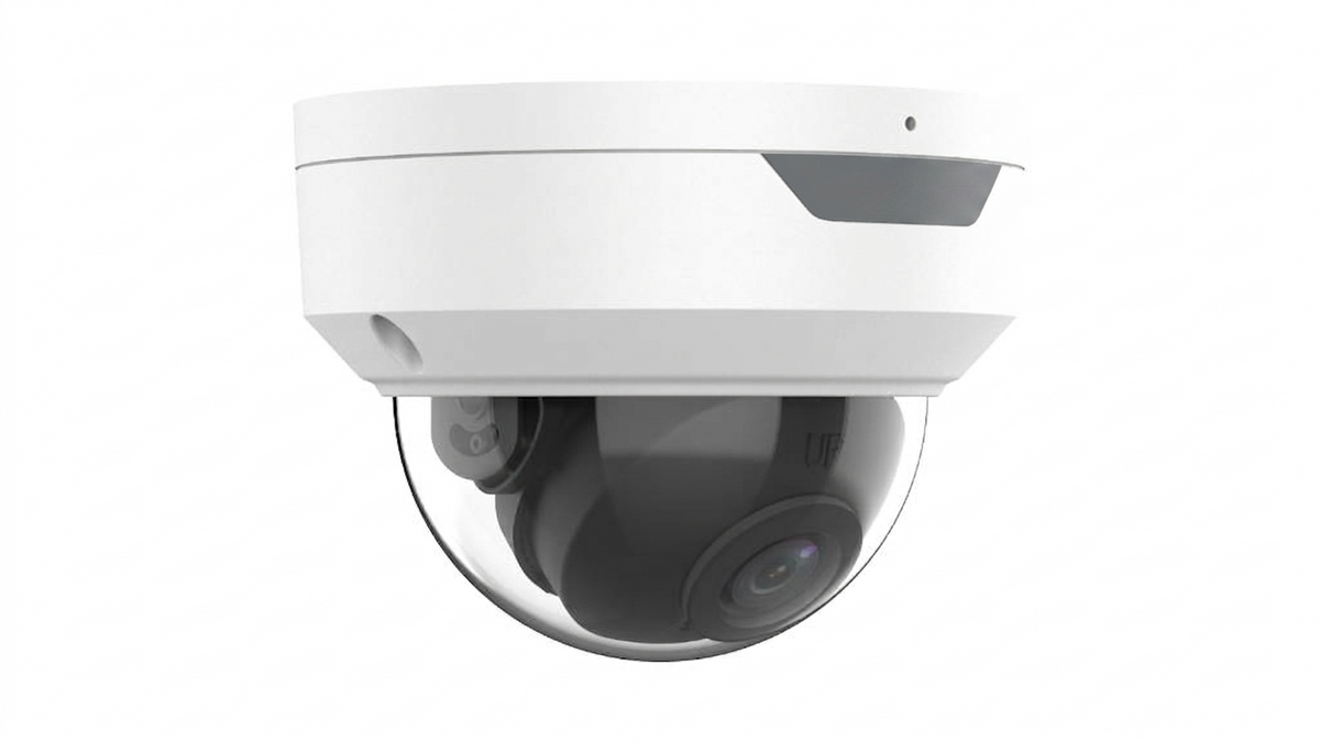 UAC-D128-ADF28MS, 8 MP LightHunter Fixed IR Dome Analog Camera, TVI/CVI/AHD/CVBS, 120 dB WDR, Smart IR 30 m, Built-in Mic, IP67, IK10