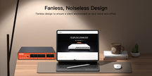 WI-PS205H : 4-Port Fast Ethernet PoE Switch with 2 Uplink Ports and 250m CCTV Mode