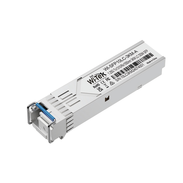 WI-SFP10LC-3KM – 1.25Gbps Single-Mode Single Fiber SFP Transceiver (3km)