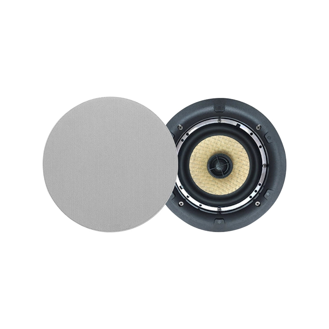 AUX168II : 20W 8Ω Stereo Ceiling Speaker with Wide Dispersion