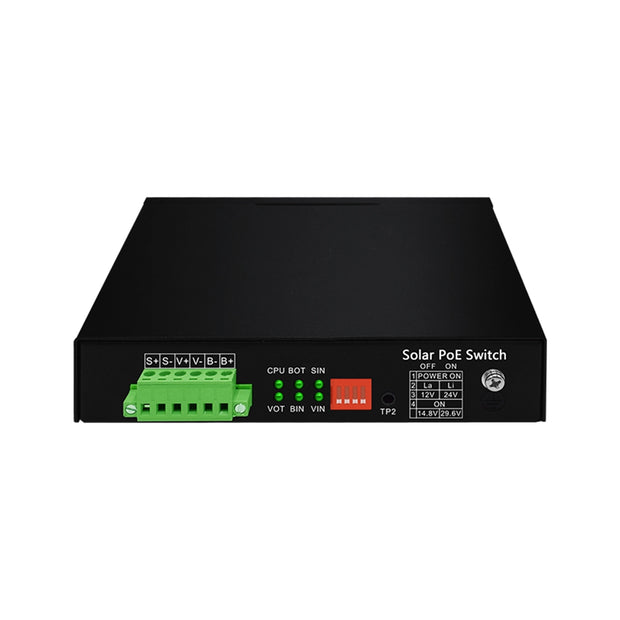 WI-PS306GF-UPS : Outdoor Solar-Powered Gigabit PoE Switch with Integrated UPS