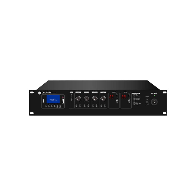 PA-2240MX : 2 Zone Mixer Amplifier with USB / SD / FM / Bluetooth