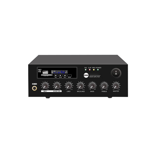 CP-30M : Mini Mixer Amplifier with USB / SD / FM / Bluetooth and Echo