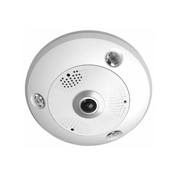 NCA2C-FEA, 12 MP IR Network Fisheye Camera, 360-Degree Panoramic Surveillance