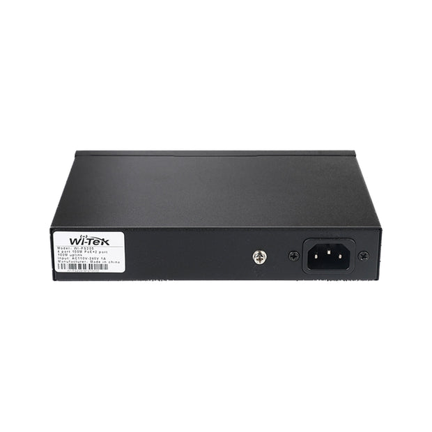WI-PS205 : 4-Port Fast Ethernet Hi-PoE Switch with 2 Uplink Ports and Smart CCTV Mode